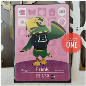 Genuine Animal Crossing amiibo card 283 Frank